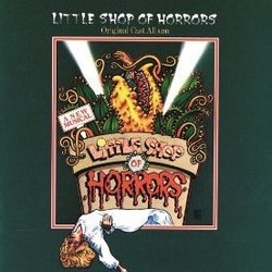 Little Shop of Horrors Trilha sonora (Various Artists, Alan Menken) - capa de CD