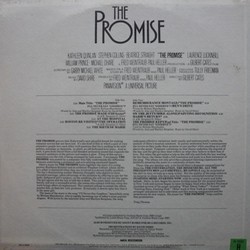 The Promise Ścieżka dźwiękowa (David Shire) - Tylna strona okladki plyty CD