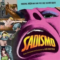 Sadismo Trilha sonora (Les Baxter) - capa de CD