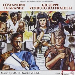 Costantino il Grande / Giuseppe Venduto dai Fratelli サウンドトラック (Mario Nascimbene) - CDカバー