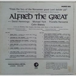 Alfred the Great Soundtrack (Raymond Leppard) - CD Back cover