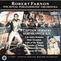 Captain Horatio Hornblower R.N. サウンドトラック (Robert Farnon) - CDカバー