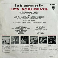Les Sclrats サウンドトラック (Andr Hossein) - CD裏表紙