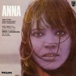 Anna サウンドトラック (Serge Gainsbourg) - CDカバー