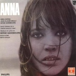 Anna Soundtrack (Serge Gainsbourg) - CD-Cover