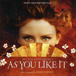 As You Like It Soundtrack (Patrick Doyle) - CD cover