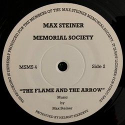 The Flame and the Arrow サウンドトラック (Max Steiner) - CDインレイ