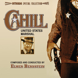 Cahill United States Marshal サウンドトラック (Elmer Bernstein) - CDカバー