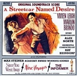 A Streetcar Named Desire Trilha sonora (Alex North, Max Steiner) - capa de CD