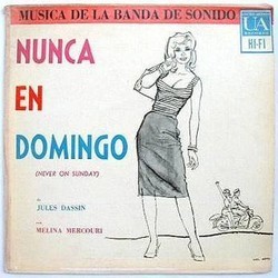 Nunca en Domingo Ścieżka dźwiękowa (Manos Hatzidakis) - Okładka CD