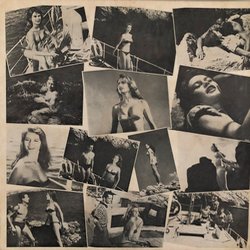 The Girl in the Bikini Trilha sonora (Jean Yatove) - CD capa traseira