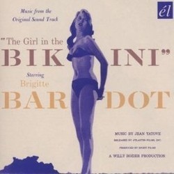 The Girl in the Bikini Ścieżka dźwiękowa (Jean Yatove) - Okładka CD