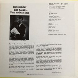The Saint Soundtrack (Edwin Astley) - CD Back cover