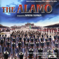 The Alamo Trilha sonora (Dimitri Tiomkin) - capa de CD