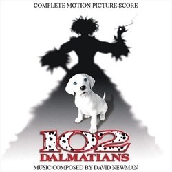102 Dalmatians Soundtrack (David Newman) - CD cover