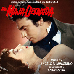 La Maja Desnuda Trilha sonora (Angelo Francesco Lavagnino) - capa de CD
