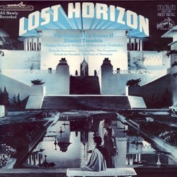 Lost Horizon サウンドトラック (Dimitri Tiomkin) - CDカバー