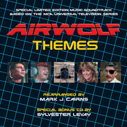 Airwolf Themes Trilha sonora (Ian Freebairn-Smith, Udi Harpaz, Sylvester Levay, Bernardo Segall) - capa de CD
