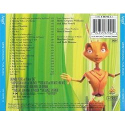 Antz Soundtrack (Harry Gregson-Williams, John Powell) - CD-Rückdeckel