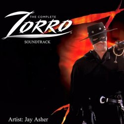 Zorro Soundtrack (Jay Asher) - CD cover