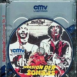 Invasion der Zombies Colonna sonora (Giuliano Sorgini) - Copertina del CD
