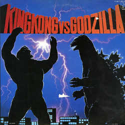 King Kong vs. Godzilla サウンドトラック (Akira Ifukube) - CDカバー