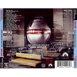 Airplane! Colonna sonora (Elmer Bernstein) - Copertina posteriore CD