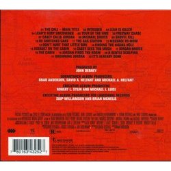 The Call Soundtrack (John Debney) - CD Back cover