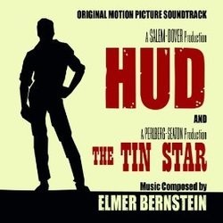 Hud / The Tin Star サウンドトラック (Elmer Bernstein) - CDカバー