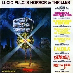 Lucio Fulci's Horror & Thriller サウンドトラック (Various Artists) - CDカバー