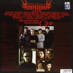 Non Ho Sonno Soundtrack ( Goblin, Agostino Marangolo, Massimo Morante, Fabio Pignatelli, Claudio Simonetti) - CD Achterzijde