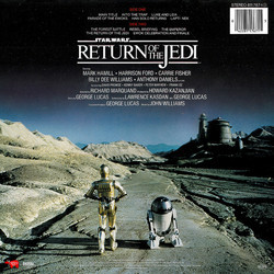 Star Wars: Return of the Jedi Colonna sonora (John Williams) - Copertina posteriore CD