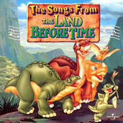 The Songs from the Land Before Time Soundtrack (Various Artists, Leslie Bricusse, James Horner) - Cartula