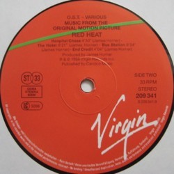 Red Heat Soundtrack (James Horner) - cd-inlay