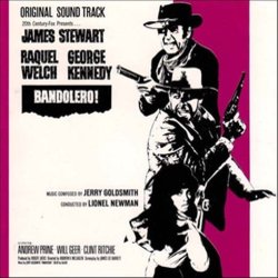 Bandolero! Trilha sonora (Jerry Goldsmith) - capa de CD