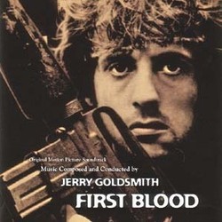 First Blood サウンドトラック (Jerry Goldsmith) - CDカバー