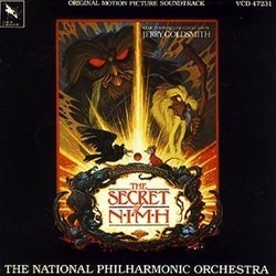 The Secret of NIMH サウンドトラック (Jerry Goldsmith) - CDカバー