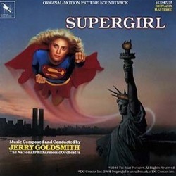 Supergirl Trilha sonora (Jerry Goldsmith) - capa de CD