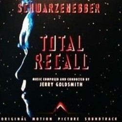 Total Recall Ścieżka dźwiękowa (Jerry Goldsmith) - Okładka CD