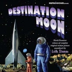 Destination Moon Trilha sonora (Leith Stevens) - capa de CD