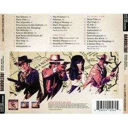 Bandolero! Colonna sonora (Jerry Goldsmith) - Copertina posteriore CD