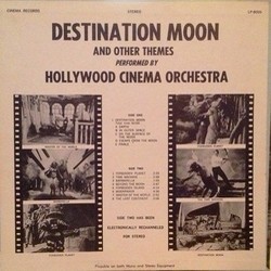 Destination Moon Ścieżka dźwiękowa (Various Artists) - Tylna strona okladki plyty CD