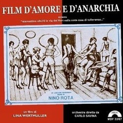 Film dAmore e dAnarchia サウンドトラック (Nino Rota) - CDカバー