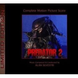 Predator 2 Trilha sonora (Alan Silvestri) - capa de CD