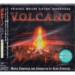 Volcano Colonna sonora (Alan Silvestri) - Copertina del CD