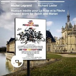 Les Trois Mousquetaires / La Rose et la Flche サウンドトラック (Michel Legrand) - CDカバー