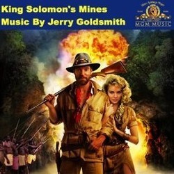 King Solomon's Mines Trilha sonora (Jerry Goldsmith) - capa de CD