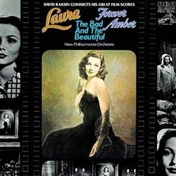 Laura / Forever Amber / The bad and the beautiful Trilha sonora (David Raksin) - capa de CD
