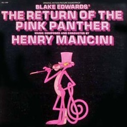 The Return of the Pink Panther サウンドトラック (Henry Mancini) - CDカバー