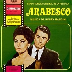 Arabesco Trilha sonora (Henry Mancini) - capa de CD
